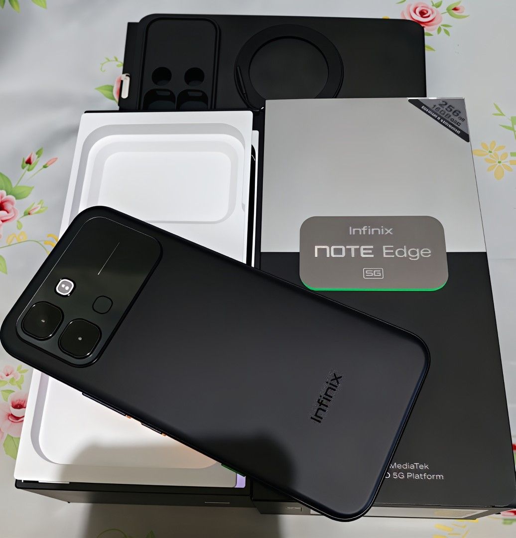 Infinix. Note edge 5g (Category: Announcements) located in Manila. Submitted by safephoenix.21d97f (Listing ID 1460367099, Image 2). Description: 11k to 12k pa bentahan nito.. Kunin nyo na rush ko now.. Unit case box naka curved tempered glass worth 400 pakabit.. Infinix NOTE Edge curved screen 5g 16gb 256gb .. Pick up only Pasig manggahan.. Unahan nlng need funds.. Pass sa tatawad pa..8.5k.