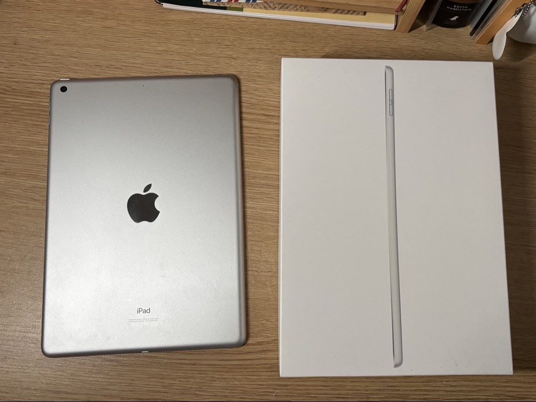 iPad 9th Gen (64gb) silver w/ Apple Pencil (Category: iPad) located in Maasin. Submitted by gwenchanaa (Listing ID 1460396873, Image 3). Description: Honest issue: •Slight LED burn (not noticeable & doesn’t affect performance) No charger included Inclusions: iPad with original box Apple Pencil (1st gen) with original box iPad case.