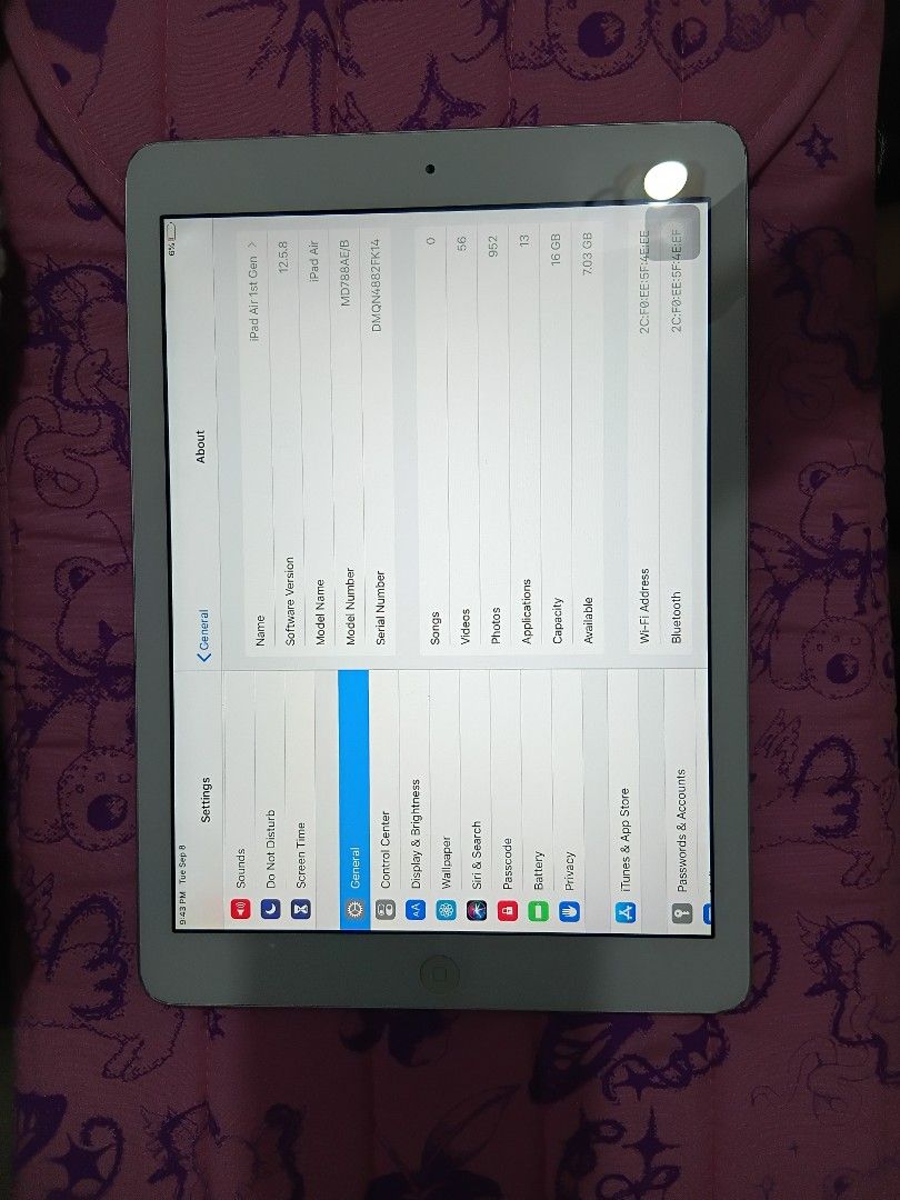 IPAD AIR 1ST GEN (Category: Other Gadgets) located in Manila. Submitted by bnny_suzy (Listing ID 1460458943, Image 3). Description: .