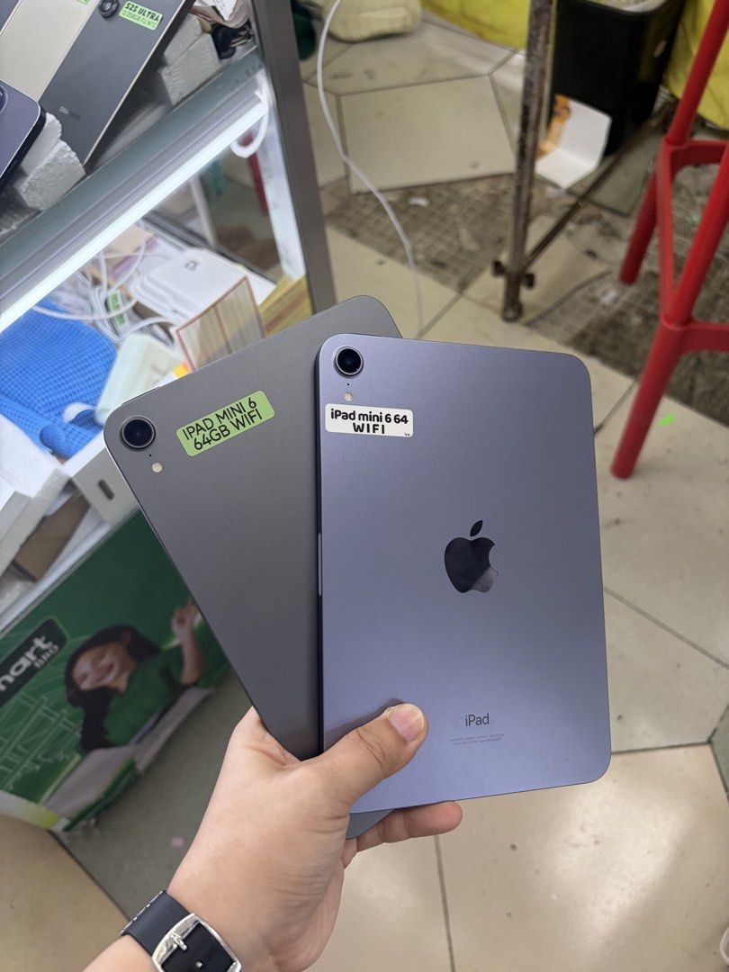 Ipad Mini 6 64gb Wifi No issue All working Makinis (Category: iPad) located in San Juan City. Submitted by javedsgadgetshop (Listing ID 1460322966, Image 3). Description: WE BUY AND SELL SO PWEDE MAGBINTA OR SWAP ! INSTALLMENT OPTIONS : SPAY LATER / GGIVES / CREDIT CARD / SKYRO / HOMECREDIT (BRANDNEW) Quick Specs : 💵 Ipad Mini 6 •64gb •NTC Variant •Good batt health •Wifi Only •95% Smoothness •No hidden issue | No Repaired •100% Authentic | Not R
