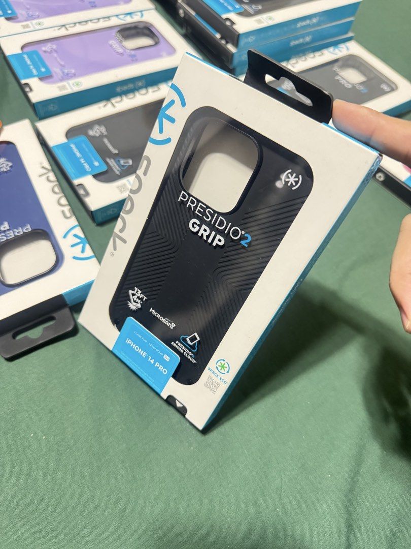 Iphone 14 pro Case presidio (Category: Cases & Sleeves) located in Manila. Submitted by kazou038 (Listing ID 1460491040, Image 1). Description: iphone 14 Pro Speck Presidio 2 Pro case Brand new sealed Patterned black MEET UP ONLY ESPAÑA MANILA NEAR UST.