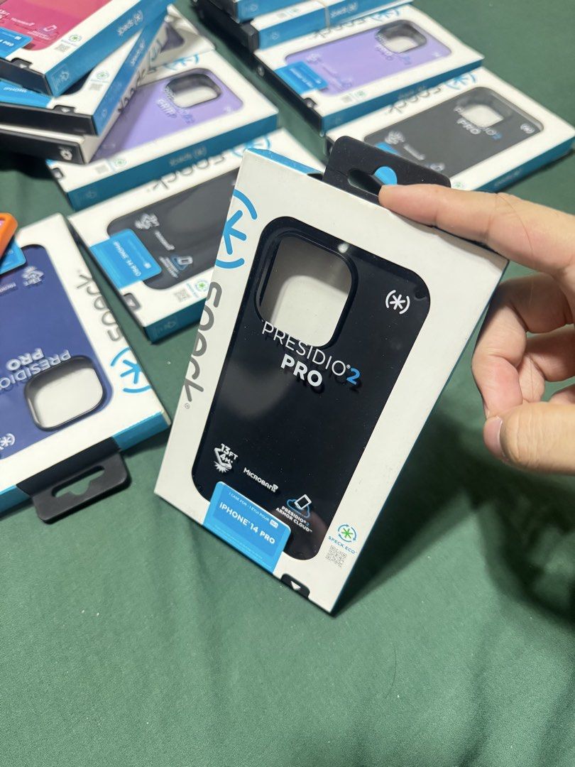 Iphone 14 pro speck presidio case (Category: Cases & Sleeves) located in Manila. Submitted by kazou038 (Listing ID 1460490925, Image 1). Description: iphone 14 Pro Speck Presidio 2 Pro case Brand new sealed Black MEET UP ONLY ESPAÑA MANILA NEAR UST.