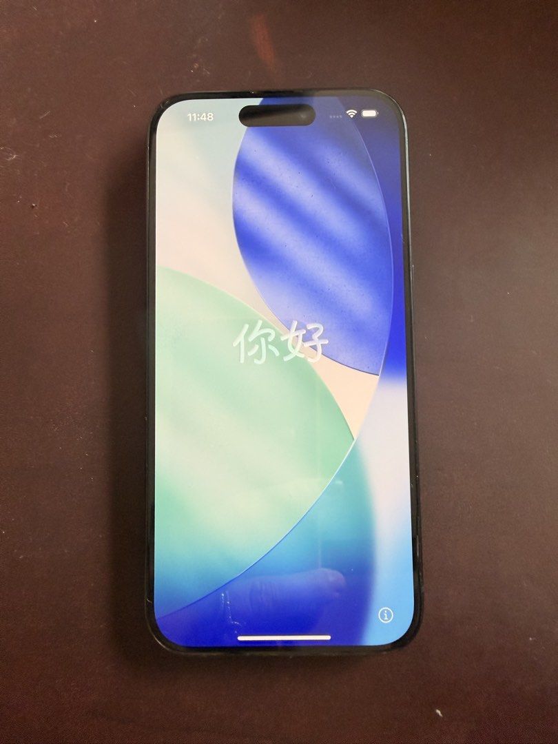 iPhone 15 pro, 256gb (Category: iPhone 15 Series) located in Muntinlupa City. Submitted by nmphk (Listing ID 1460383000, Image 2). Description: This is my personal phone that I bought in Hong Kong - it has dual sim slots. I had the back changed last year, and it’s still in perfect working condition with no flaws apart from a few minor scratches on the front. Does not affect the performance of the phone. It’s had a case on for the whole time I’ve 