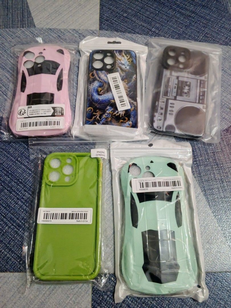IPHONE 15 PROMAX CASE (Category: Cases & Sleeves) located in Quezon City. Submitted by jeffersona19407 (Listing ID 1460431432, Image 1). Description: iphone 15promax case. 5pcs for 500. brandnew sealed. pamigay price commonwealth qc.