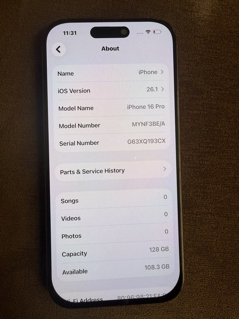 IPHONE 16 pro (Category: iPhone 16 Series) located in Calamba. Submitted by bianca0828 (Listing ID 1460370481, Image 2). Description: IPHONE 16 pro GOLD 128 GB 91% batt health 511 cc With box With 2 cases Honest issue : palit Lcd original oled and back glass maliban don wala na ! 🔋matagal malobat! 📸malinaw na camera ! Meet up transaction only 📍 calamba laguna May onting bawas pa ! Pass sa barat.