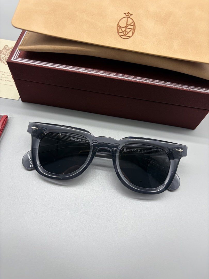Jacques Marie Mage Vendome (Gray) (Category: Sunglasses & Eyewear) located in Bacoor. Submitted by thegentleluxe (Listing ID 1460442574, Image 2). Description: Jacques Marie Mage Vendome (Gray) Brand new, Complete with inclusions. Pouch, Box, Cloth, Dummy Authenticity Certificate . Pre-Order/On Hand 4795 only! (Shipping fee excluded) Follow our Page FB: The Gentle Luxe IG: thegentleluxestore.