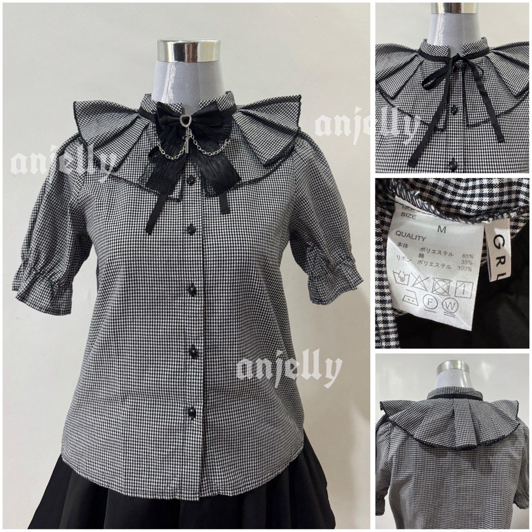 jirai suna kei grl top (Category: Blouses) located in Abucay. Submitted by anj.elly (Listing ID 1460388222, Image 1). Description: -length: 22in, pit to pit: 19in -includes free bow clip on photo FIXED PRICE ONLY.