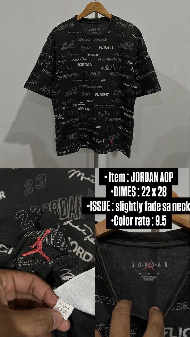 Jordan AOP Tee (Category: Tshirts & Polo Shirts ) located in Balungao. Submitted by kupaloots_club (Listing ID 1460410339, Image 1). Description: .