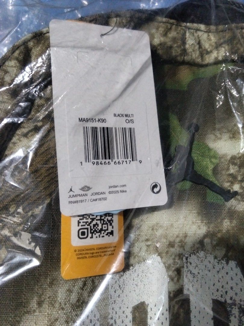 Jordan Real Tree backpack Authentic Brand New (Category: Backpacks) located in Pasay City. Submitted by jerome23 (Listing ID 1460340448, Image 2). Description: brand new with tag 💯,% Authentic.