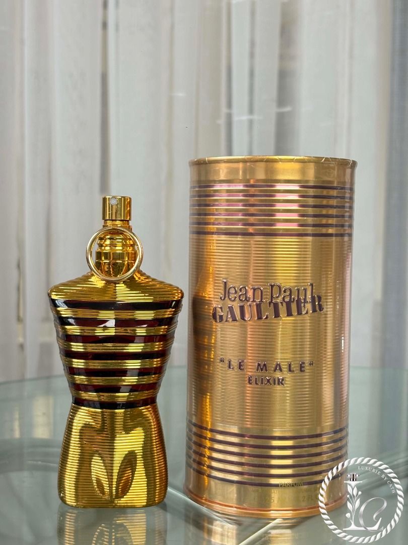 Jpg le male elixir 125ml (Category: Fragrance & Deodorants) located in Bocaue. Submitted by luxuriebycath (Listing ID 1460377196, Image 1). Description: Guaranteed authentic Shipping via jnt only .