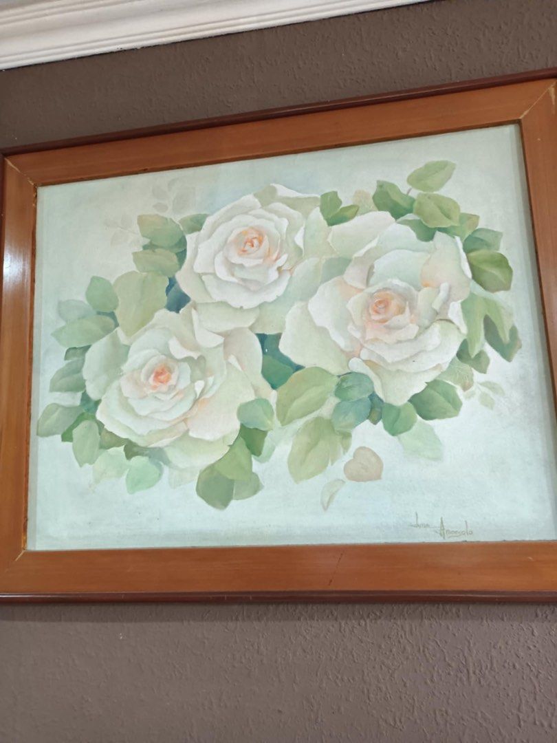 June Amorsolo Painting (Category: Art & Prints) located in Del Monte. Submitted by cheezy_aissa (Listing ID 1460382257, Image 2). Description: L28in x 35in .
