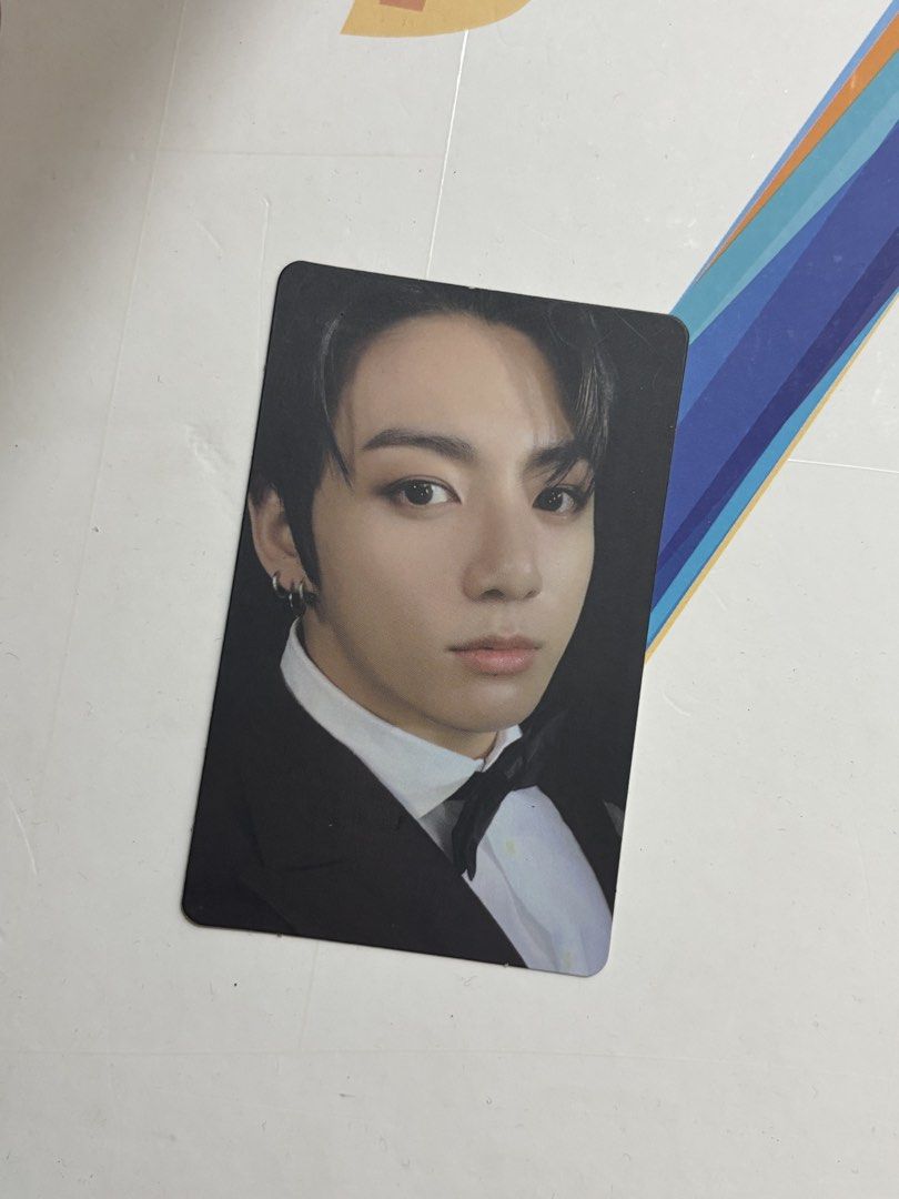 Jungkook MOTS Official Photocard (Category: K-Wave Merchandise) located in Caloocan City. Submitted by poyoyoi_11 (Listing ID 1460429495, Image 1). Description: ₱200 + sf - official - payo ! - from my old mots album - will come with freebies 💌 dm for more info !.