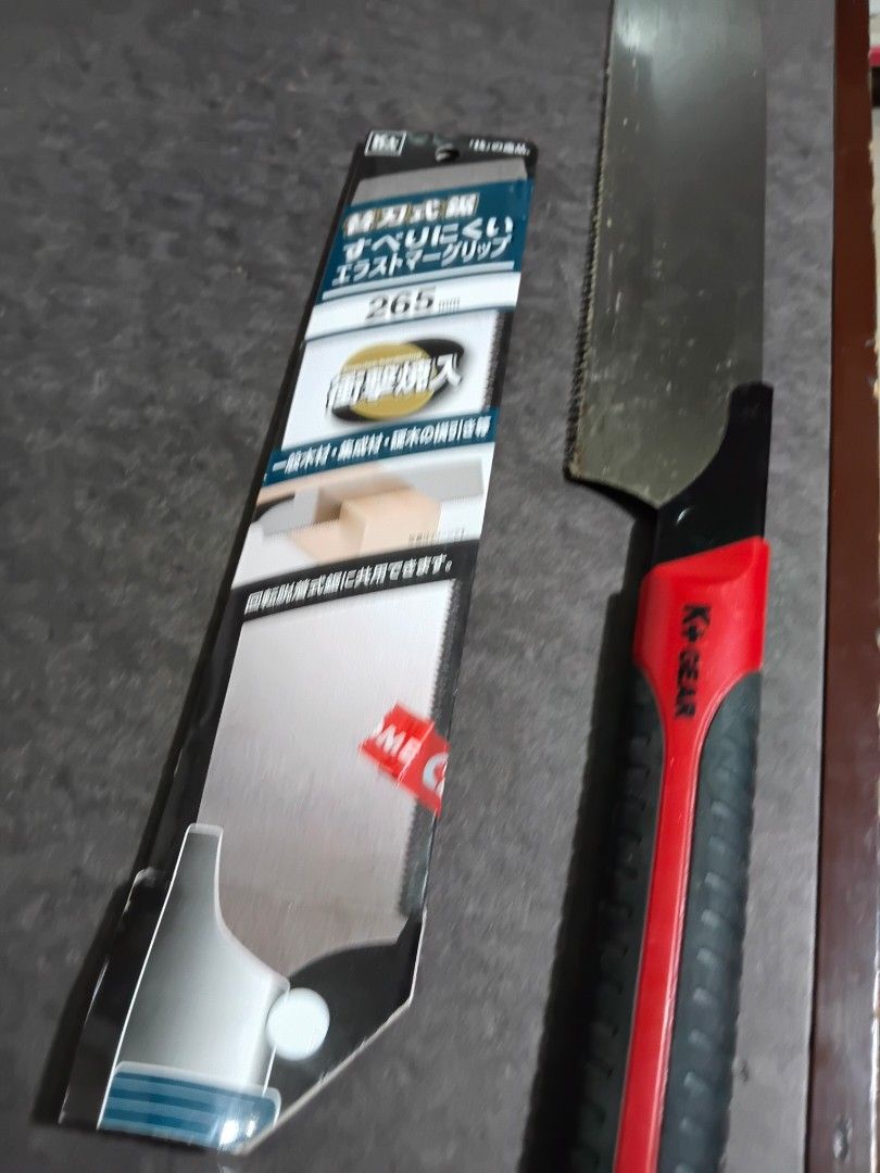 K + gear komeri saw (Category: Home Improvement Tools & Accessories) located in Paranaque City. Submitted by 4thestate.surplusan (Listing ID 1460379234, Image 2). Description: japanese saw..
