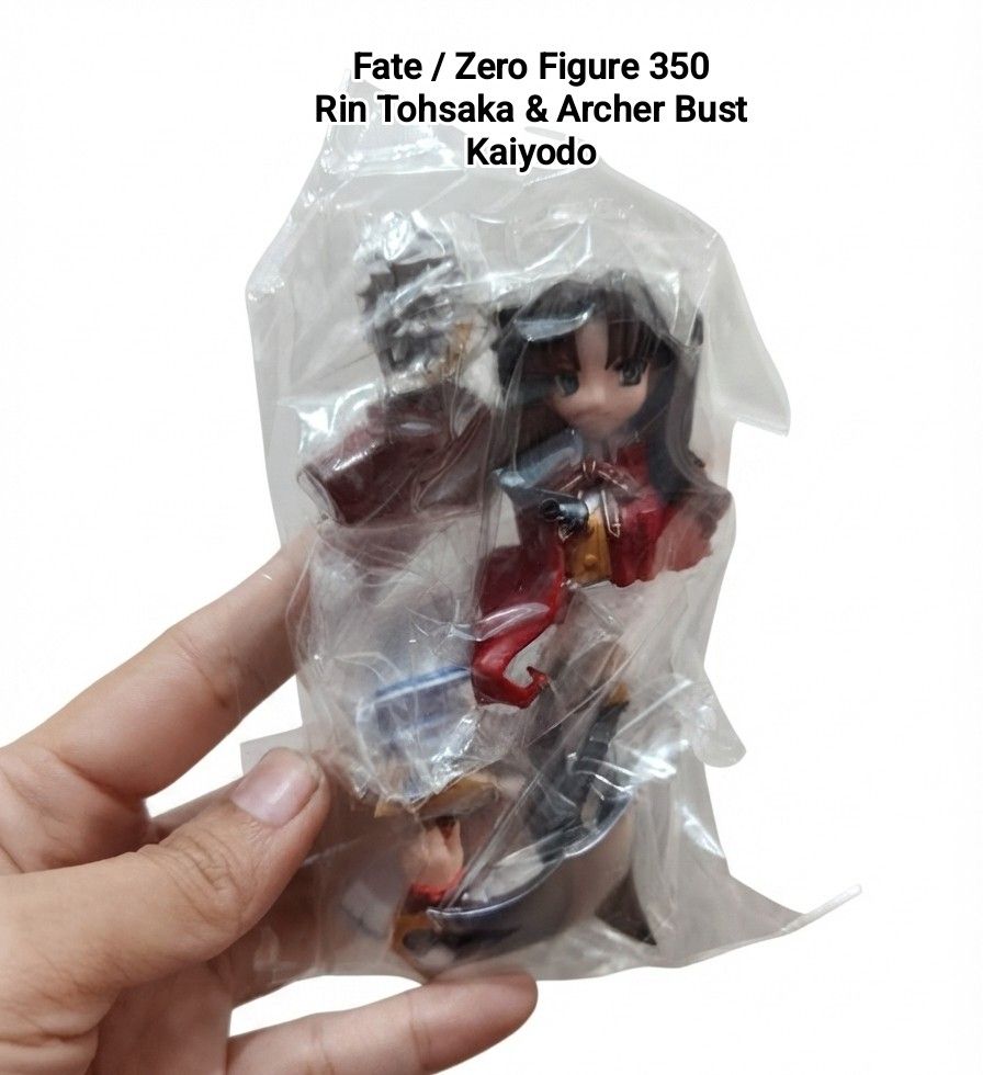Kaiyodo Rin & Archer Bust Figure (Category: Figurines & Statues) located in Binan City. Submitted by mayjhe (Listing ID 1460366348, Image 1). Description: 💟 For Sale 💟 👉 Kindly read the page rules 🌸 Fate 🍀 Figure 📍 Condition: Good 💰 Price is 350.00 🇵🇭 Location Biñan Laguna 🛵 Courier J&T and Lalamove 📋 Shipping by Thursday 📍 NO COD, COP, CHECKOUT 📌 All items are carefully packed and labeled with Fragile stickers for breakable goods. H