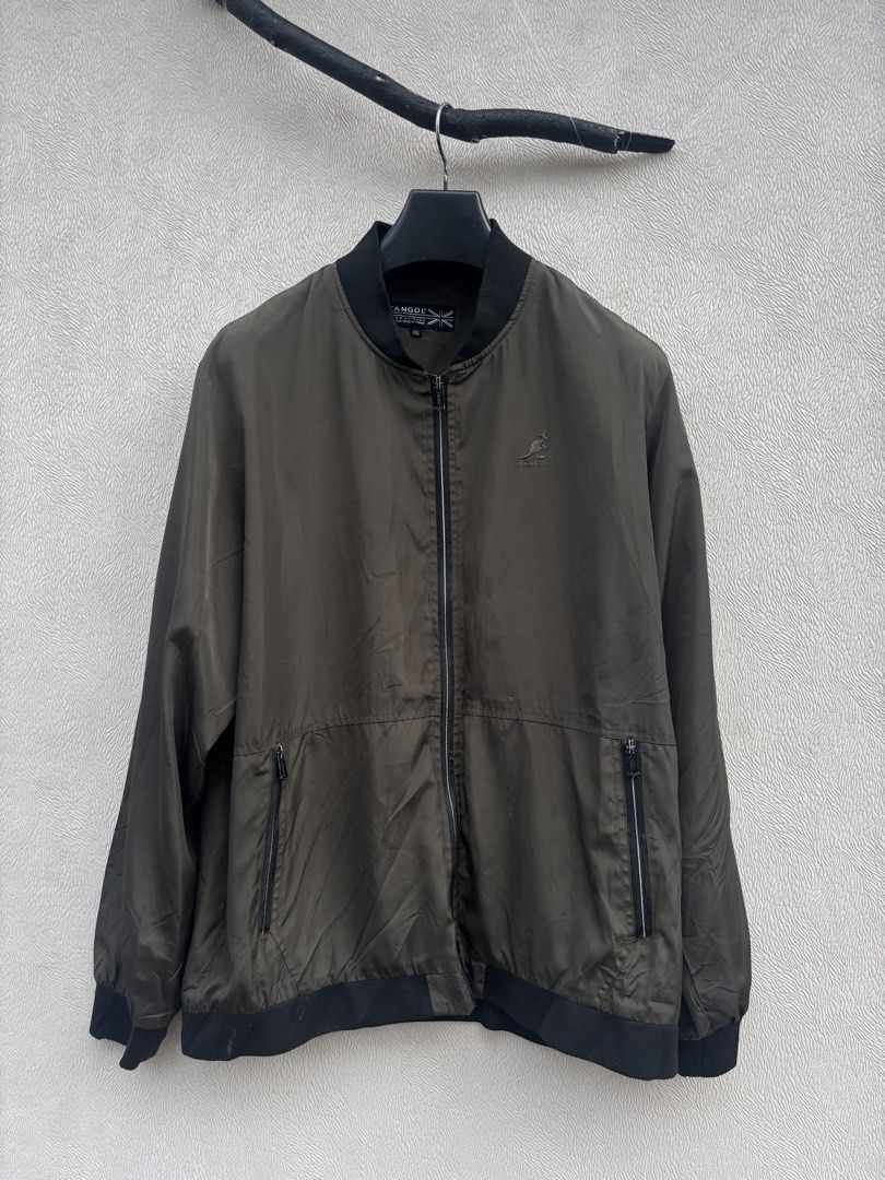 Kangol Bomber Jacket (Category: Coats, Jackets and Outerwear) located in Baybay. Submitted by thrift.ed2023 (Listing ID 1460323862, Image 1). Description: Kangol Bomber Jacket XL to XXL 25x29 No Issue Need Wash Good as New .