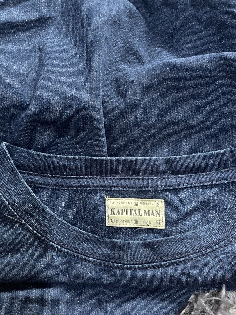 Kapital man (Category: Formal Shirts) located in San Jacinto. Submitted by clothcartelph (Listing ID 1460454191, Image 3). Description: KAPITAL SIZE: 3/LARGE DIMES: 26/27.5 WIDTH: 26 LENGTH: 27.5 ISSUE: ~ COLOR RATE: 9.6/10 CONDITION: LIKE NEW .