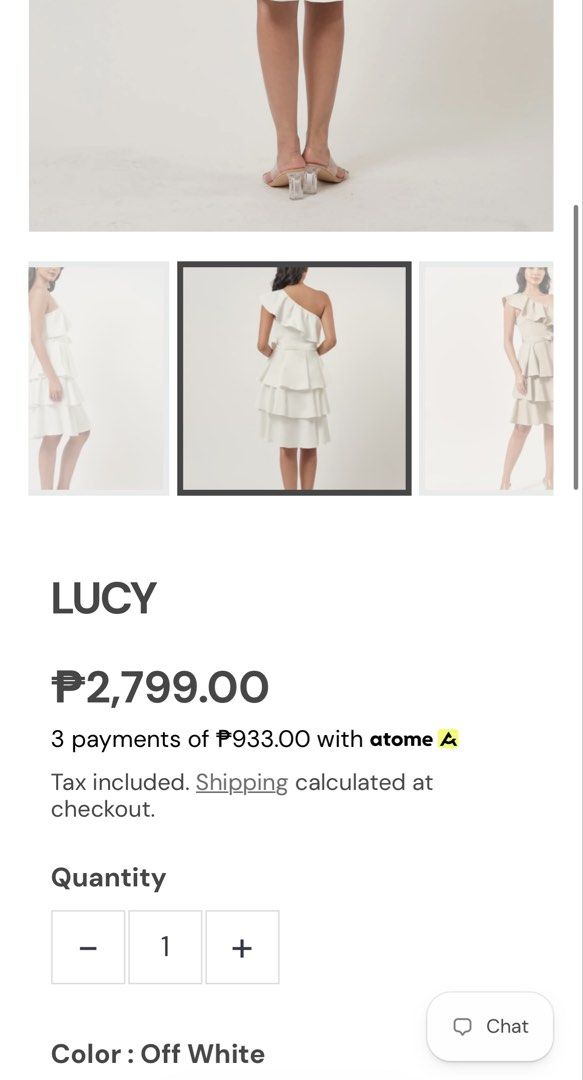 KARIMADON Dress | Lucy (Category: Dresses) located in Manila. Submitted by warmdolphin_5ced60 (Listing ID 1460475819, Image 3). Description: Karimadon Dress | Lucy Large Worn only twice .