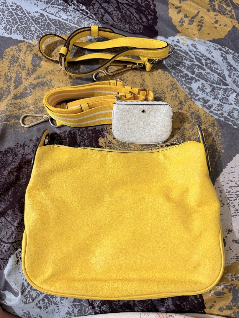 Kate Spade Bag - 2 Straps (Category: Cross-body Bags) located in Dinalupihan. Submitted by laviajeraph (Listing ID 1460329772, Image 2). Description: 👜 KATE SPADE SHOULDER BAG — 2 STRAPS ✨ Stylish and versatile Kate Spade shoulder bag with 2 straps, giving you different ways to carry and style it! 💕 Perfect for everyday use, work, casual outings, or even date nights. A classic Kate Spade piece that’s both functional and fashionable. 📌 Conditio