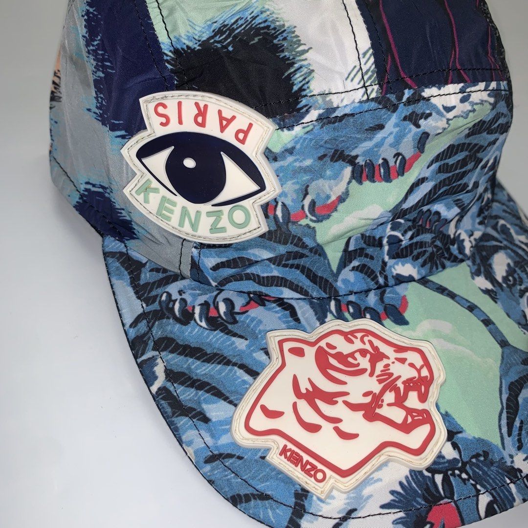 Kenzo 5 Panel Cap (Category: Caps & Hats) located in Ivisan. Submitted by trashtotreasuree (Listing ID 1460433884, Image 3). Description: No issue good as new.