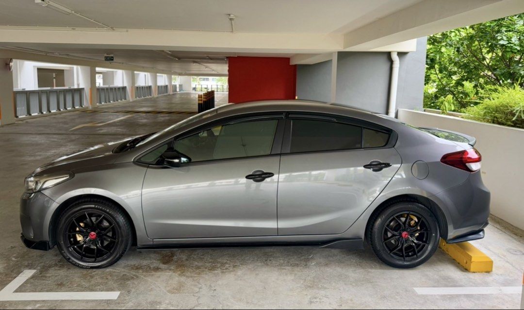 Kia Cerato K3 Auto (Category: Used Cars) located in Singapore. Submitted by javier- (Listing ID 1460457273, Image 3). Description: HOLIDAY SALE ! LIMITED TIME ONLY ! $19,888 | 10 Months Left | $40/day depreciation Vehicle Details: PHV-enabled (only used it to drive for weekend side-hustles), selling on an “as-is” condition, Fitted with 4 brand-new Yokohama tyres recently, saving you immediate replacement costs. Guaranteed minimum scrap and body v
