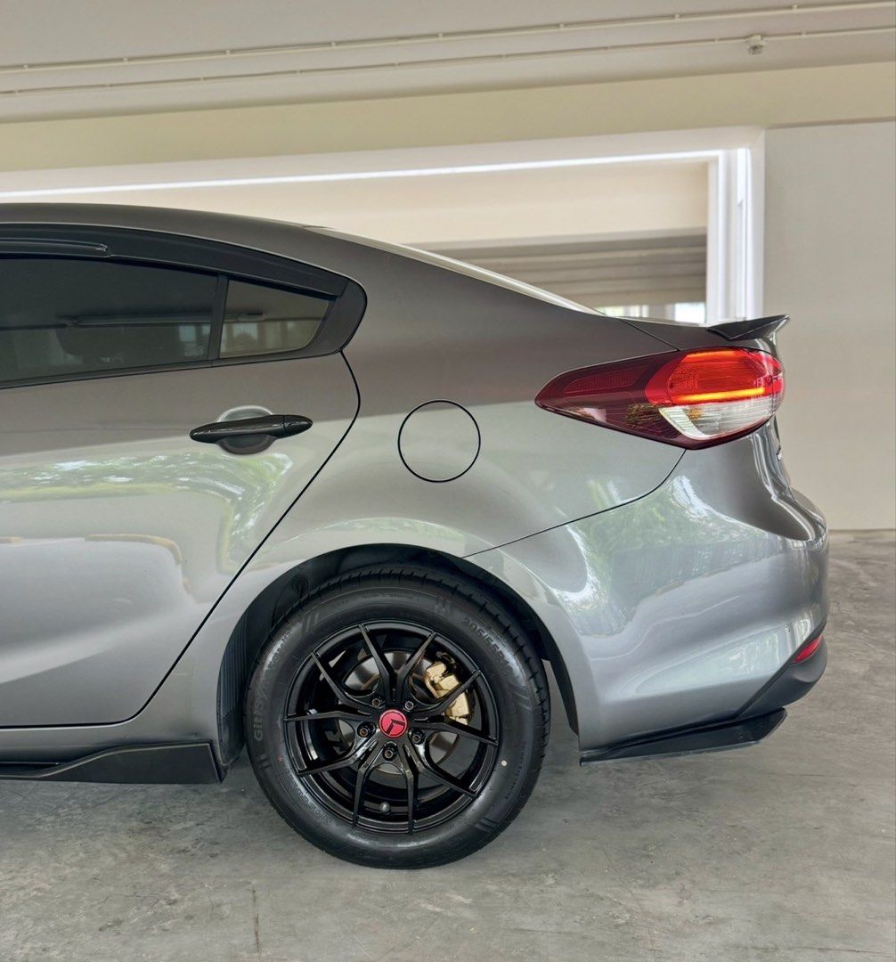 Kia Cerato K3 Auto (Category: Used Cars) located in Singapore. Submitted by javier- (Listing ID 1460457273, Image 2). Description: HOLIDAY SALE ! LIMITED TIME ONLY ! $19,888 | 10 Months Left | $40/day depreciation Vehicle Details: PHV-enabled (only used it to drive for weekend side-hustles), selling on an “as-is” condition, Fitted with 4 brand-new Yokohama tyres recently, saving you immediate replacement costs. Guaranteed minimum scrap and body v