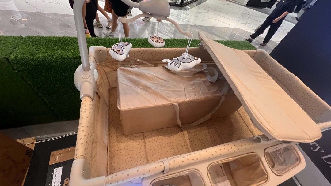 Kinderkraft Joy 2 Travel Cot with Accessories (Category: Cots & Cribs) located in Malolos. Submitted by supermura (Listing ID 1460446571, Image 1). Description: NEVER USED NEGOTIABLE 12999 orig price - sa Baby Company binili - Kinderkraft Joy 2 Travel Cot - Ideal for travel or home use - Simple to set up and pack away - Comes with accessories - Original packaging included - Suitable for babies.