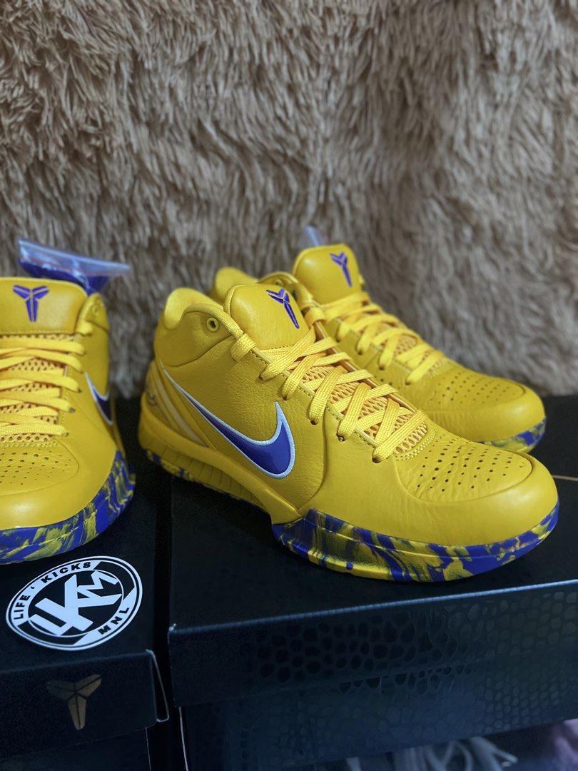 Kobe 4 Low Protro GS Lakers (Category: Sneakers) located in Pasay City. Submitted by rowellcadiz (Listing ID 1460351082, Image 3). Description: For Sale Only Kobe 4 Low Protro GS “ Lakers Size 3.5y Size 6y On hand Local Release With e receipt ₱6,995 each Meet up Pasay Area Shipping Nationwide.
