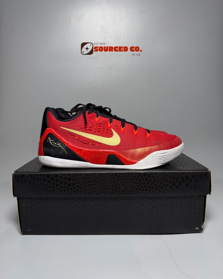 Kobe 9 Protro Chinese New Year (Category: Casual Shoes) located in Quezon City. Submitted by sourcedco. (Listing ID 1460463332, Image 1). Description: Kobe 9 Protro Chinese New Year ₱7,995 - Size 10 US Used 9/10 Condition | Box | Money Back If Proven Fake 💯 🛵 via Lalamove | Grab | LBC | Meetup within QC Holy Spirit 📍Quezon City Holy Spirit 📩 Message Sourced Co. at IG & FB for inquiries Follow us on 📲 IG: @Sourced Co. FB: @Source Co..