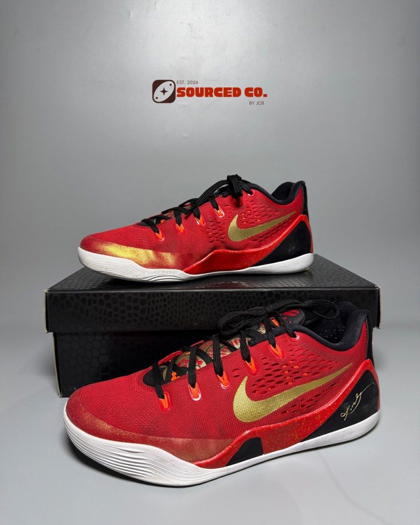 Kobe 9 Protro Chinese New Year (Category: Casual Shoes) located in Quezon City. Submitted by sourcedco. (Listing ID 1460463332, Image 2). Description: Kobe 9 Protro Chinese New Year ₱7,995 - Size 10 US Used 9/10 Condition | Box | Money Back If Proven Fake 💯 🛵 via Lalamove | Grab | LBC | Meetup within QC Holy Spirit 📍Quezon City Holy Spirit 📩 Message Sourced Co. at IG & FB for inquiries Follow us on 📲 IG: @Sourced Co. FB: @Source Co..