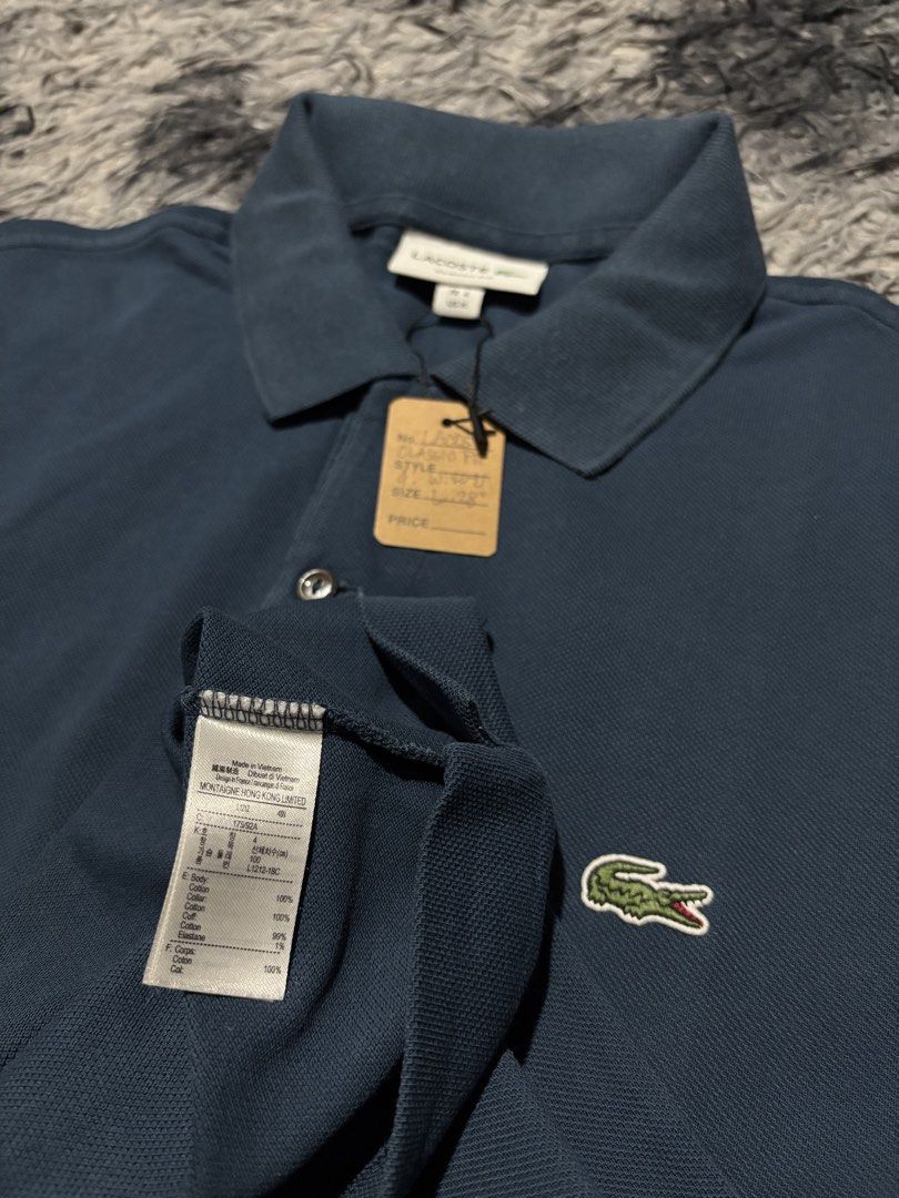 LACOSTE (Category: Activewear) located in Legazpi City. Submitted by thesource052 (Listing ID 1460491808, Image 3). Description: LACOSTE SLIMFIT SIZE 5: W:21” L:29” Excellent condition Not thrifted. .