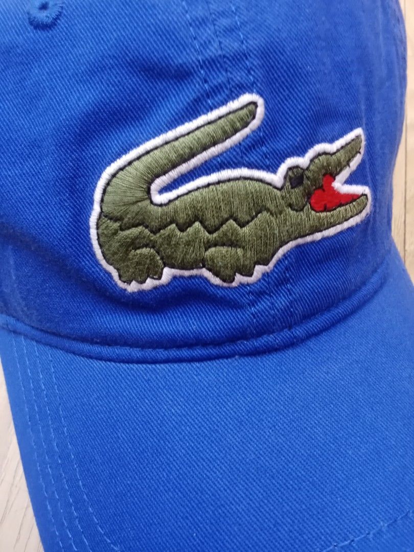 Lacoste Big Logo Embroidery Dadhat 🧢 (Category: Caps & Hats) located in Manila. Submitted by mariant10 (Listing ID 1460451822, Image 2). Description: LACOSTE BIG LOGO EMBROIDERY LEATHER STRAP DADHAT🧢 MINE 999💸 COD AROUND METRO MANILA VIA LALAMOVE 🛵 COURIERS LALAMOVE,JNT MOP GCASH 💸 DM TO PURCHASE 📥.