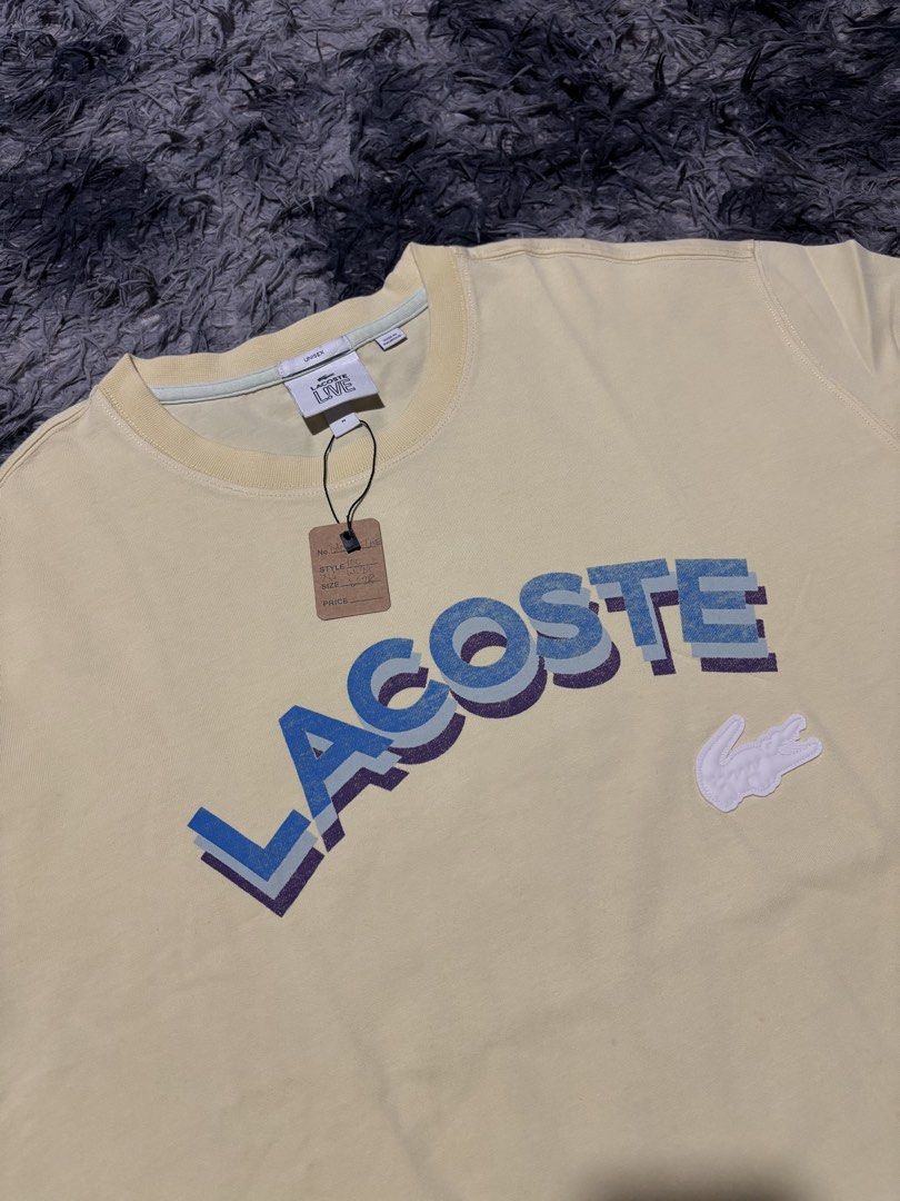LACOSTE LIVE (Category: Activewear) located in Legazpi City. Submitted by thesource052 (Listing ID 1460493188, Image 2). Description: LACOSTE LIVE XLARGE LENGTH: 28” WIDTH: 24” Excellent near new No issue Not thrifted. .
