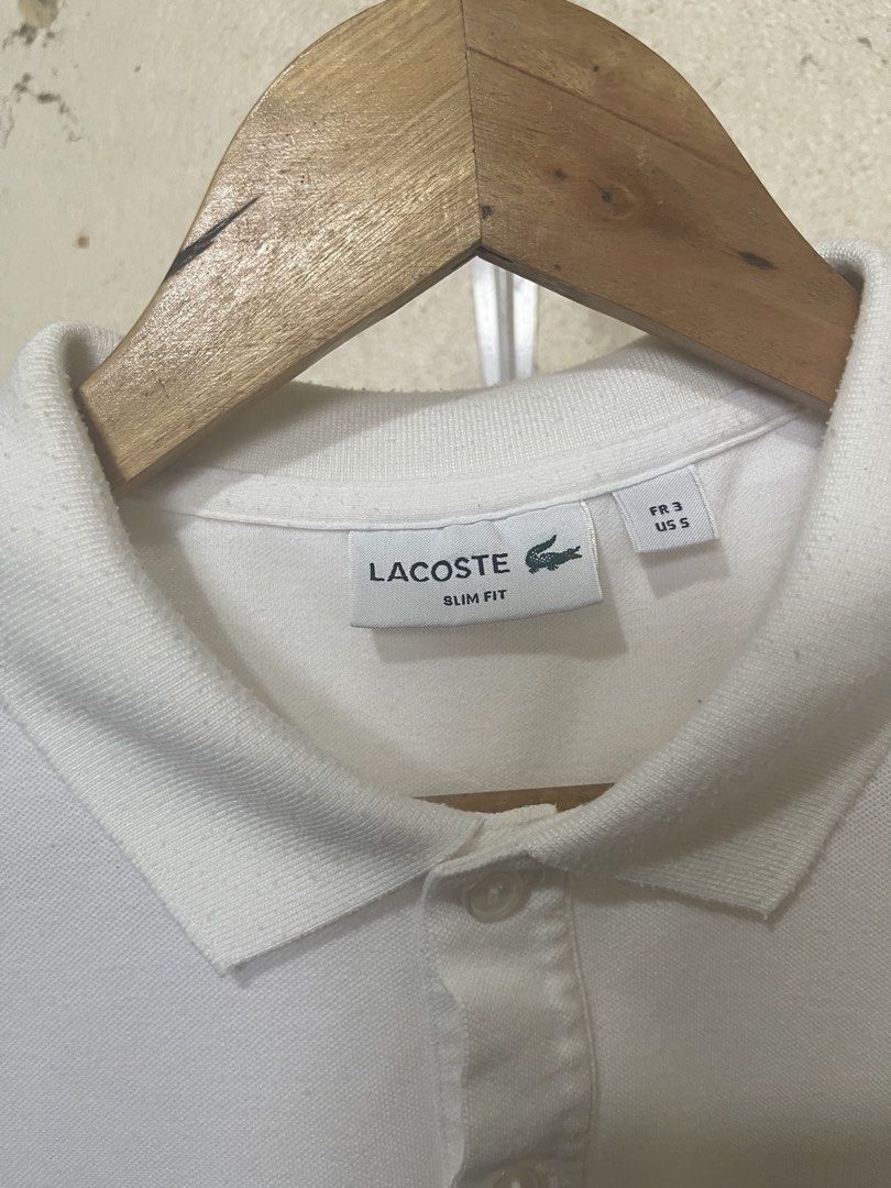 Lacoste Polo Shirt (Category: Activewear) located in Tuguegarao City. Submitted by elyks11 (Listing ID 1460327415, Image 3). Description: LACOSTE POLO SHIRT NEED WASH SA SLEEVE SOLID PA.