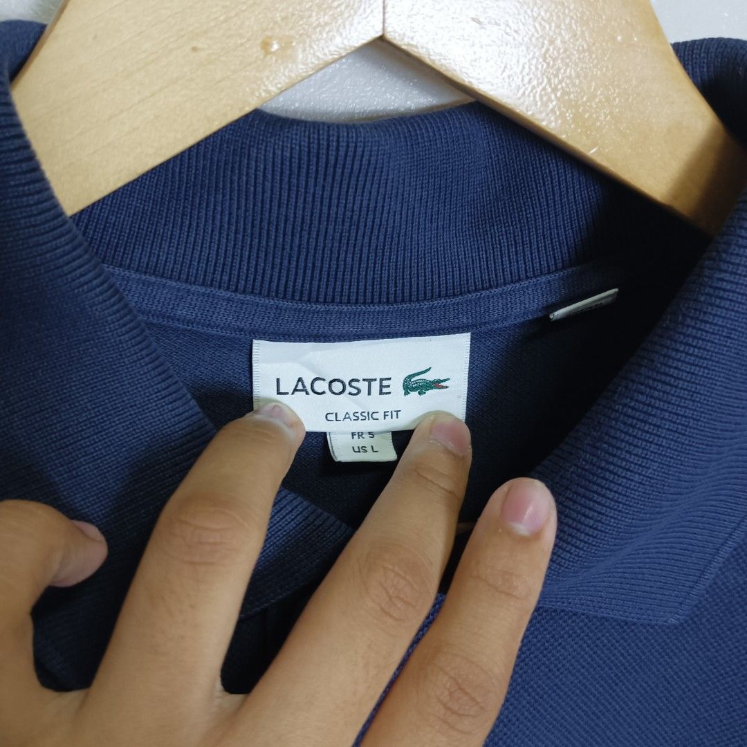 Lacoste Polo Shirt (Category: Tshirts & Polo Shirts ) located in Marawi City. Submitted by rajieeee (Listing ID 1460391562, Image 3). Description: Negotiable ‼️ ( Please make your offer) Excellent Condition Color rate 9.7/10 22 by 28 Authentic 💯 Washed and ready to wear No issue.