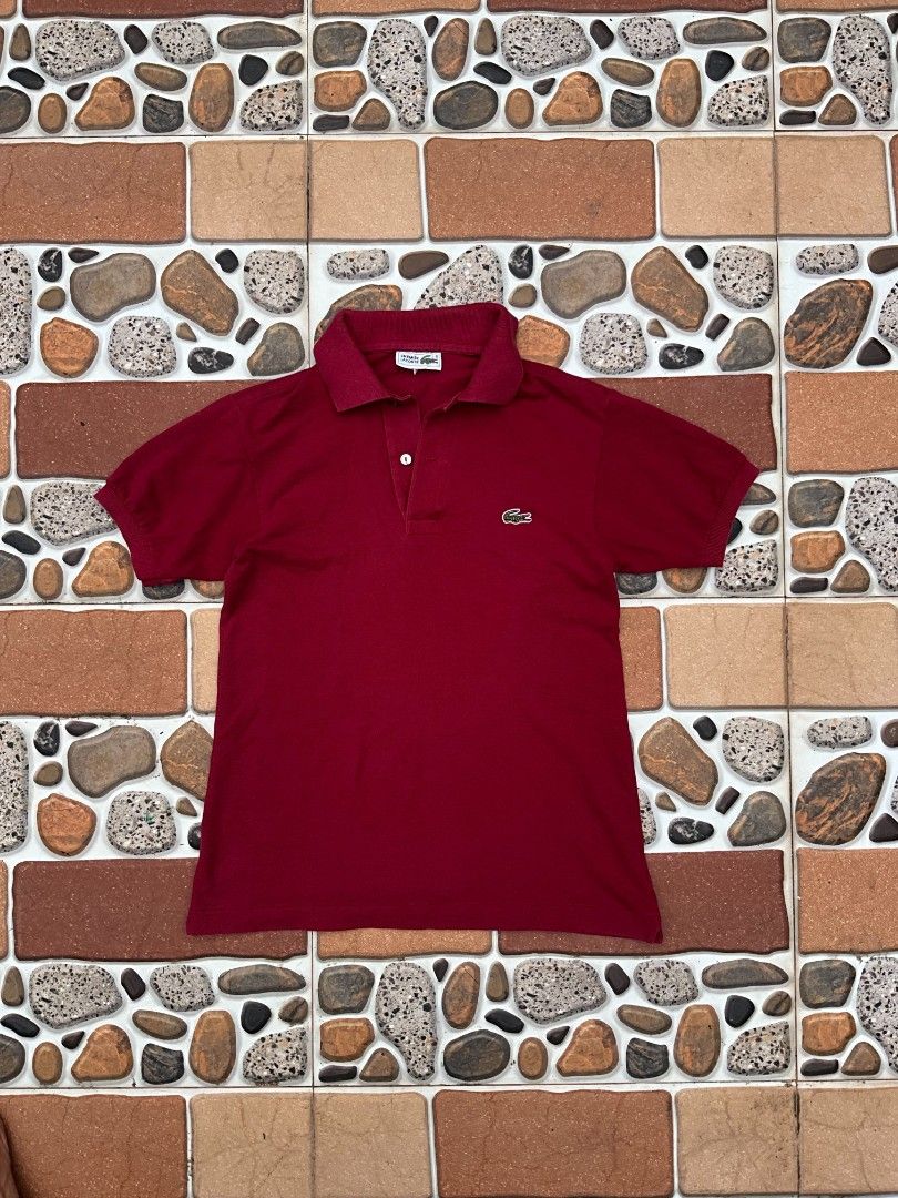 Lacoste wine red color (Category: Shirts) located in Polangui. Submitted by thriftgineer001 (Listing ID 1460436108, Image 1). Description: .