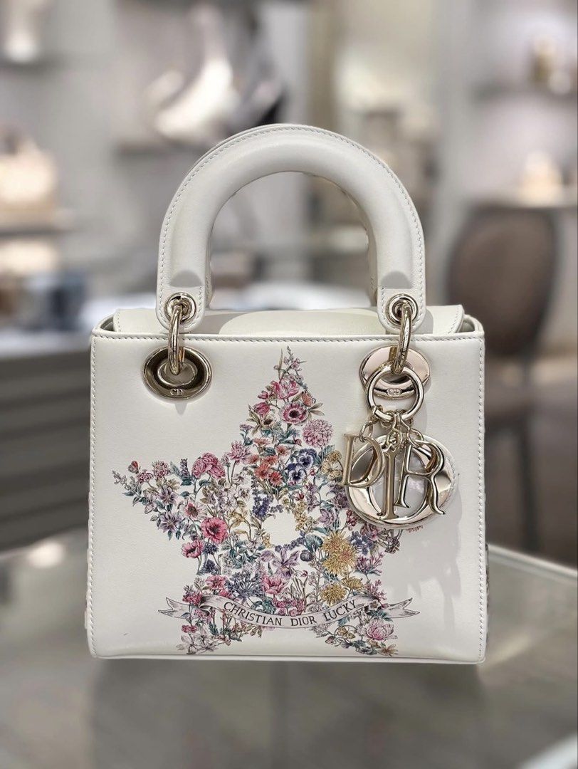 Lady Dior Small My Lucky Dior (Category: Luxury Bags & Wallets) located in Manila. Submitted by ccluxuryy (Listing ID 1460493755, Image 3). Description: Small Lady Dior Lucky Dior GHW (Limited Edition) 2025 purchased Unused, sealed hardwares Comes full box with card and authenticity cert from Legitgrails P143 only ✨ Location: Merville, Paranaque Meet up: MOA, Newport, Greenbelt, BGC Delivery: Grab, Lalamove or LBC Guaranteed authentic or money ba