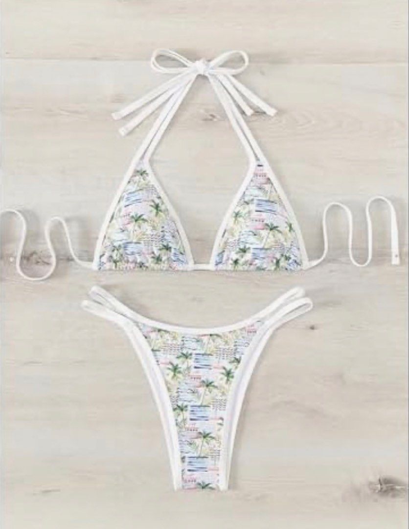 Large Shein Self tie bikini swimsuit rare (Category: Bikinis & Swimsuits) located in Ilagan. Submitted by declutterphi1 (Listing ID 1460315978, Image 2). Description: Large to XL pretty self tie swimsuit used once no issues Sf: 70 if Luzon.