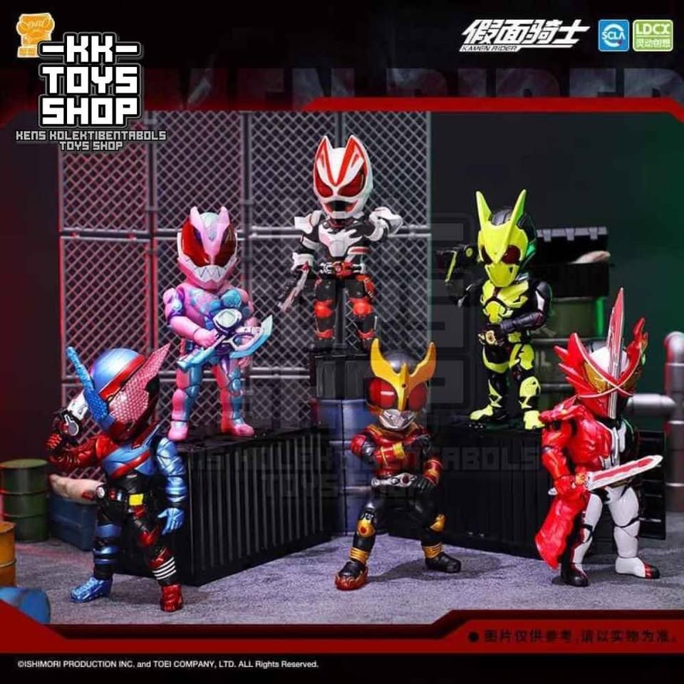 LDCX Q Version Legacy Kamen Rider Version 01 [SINGLES / GUARANTEED / NOT RANDOM] (Category: Figurines & Statues) located in Rizal. Submitted by knjmerchs08 (Listing ID 1460307398, Image 1). Description: LDCX Q Version Legacy Kamen Rider Version 01 [SINGLES / GUARANTEED / NOT RANDOM] PRICES: Kamen Rider Build - 1pc - P600 Kamen Rider Saber - 2pcs - P600 Kamen Rider Zero One - 1pc - P800 Kamen Rider Revi - 1pc - P500 Kamen Rider Geats - *SOLDOUT* K