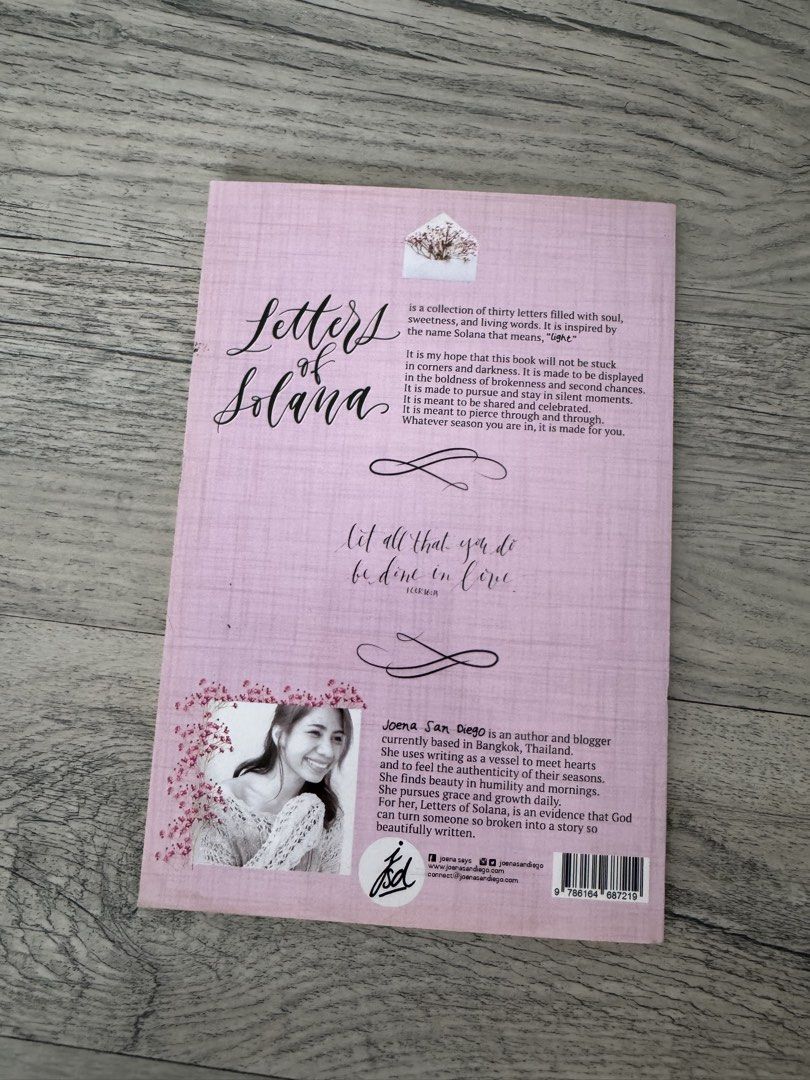 Letters of Solana (Category: Storybooks) located in Manila. Submitted by celestial08 (Listing ID 1460448177, Image 2). Description: .