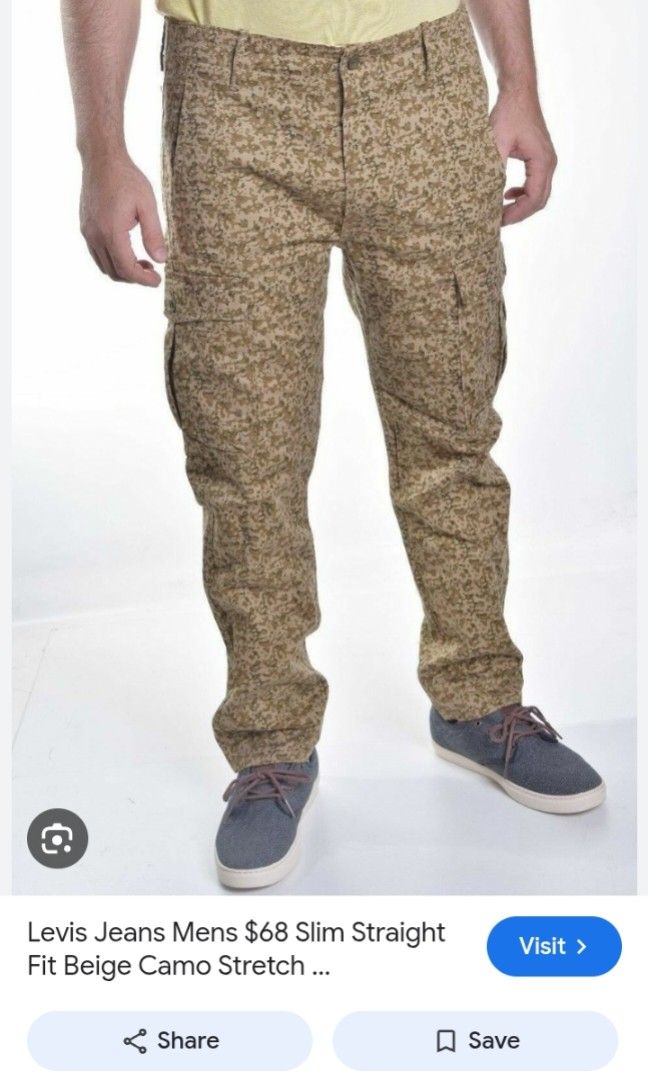Levis camo cargo (Category: Community) located in Cebu City. Submitted by wisedeer_406b65 (Listing ID 1460309748, Image 1). Description: levis camo cargo 9.5 /10 color rate excellent condi...
