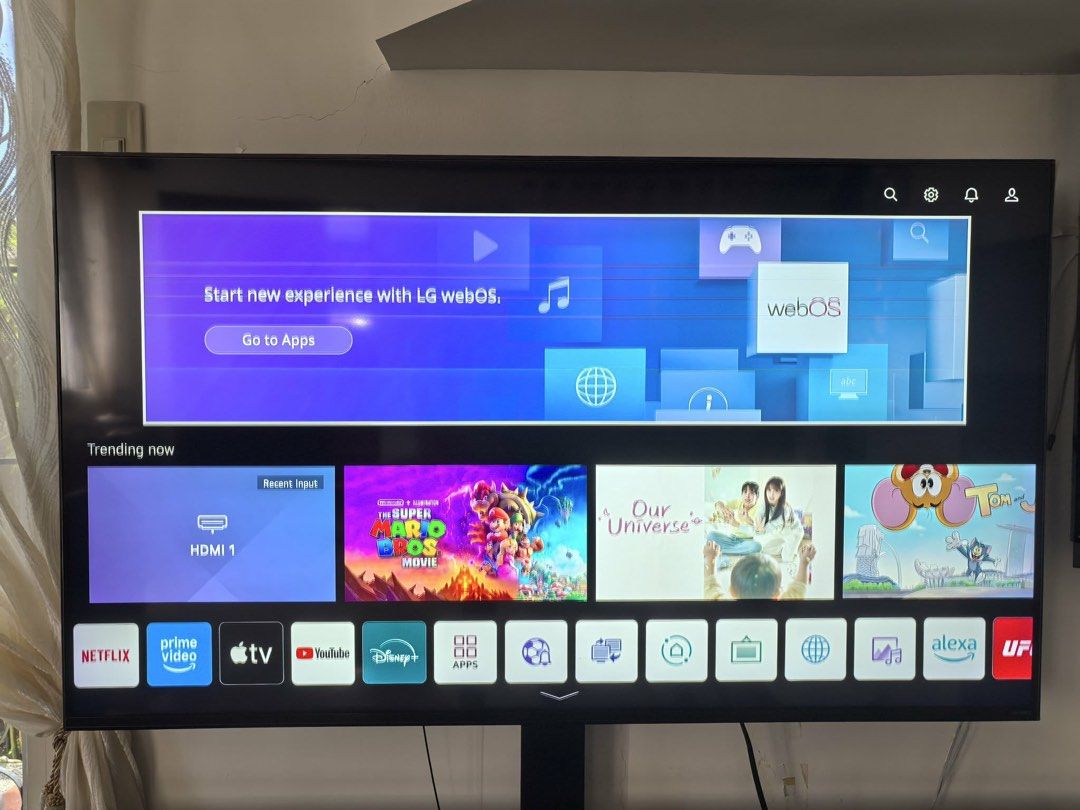 LG QNED TV 50” (Category: TV) located in Cavite. Submitted by keenshop (Listing ID 1460402369, Image 2). Description: 50” LG QNED TV (50QNED80SQA) ​Description: Selling our 50-inch LG QNED TV (Model: 50QNED80SQA). Great cosmetic condition on the outside, but it has some screen issues. (Perfect for a technician, a repair project, or someone looking for parts (boards, backlight, etc.) ​ Details: ​Brand/Model: LG 50QNED80SQA ​Screen Size: 50 inches 