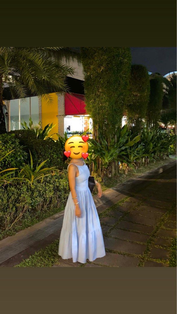 Light blue long dress (Category: Dresses) located in Dagupan City. Submitted by maryennie (Listing ID 1460502292, Image 1). Description: .