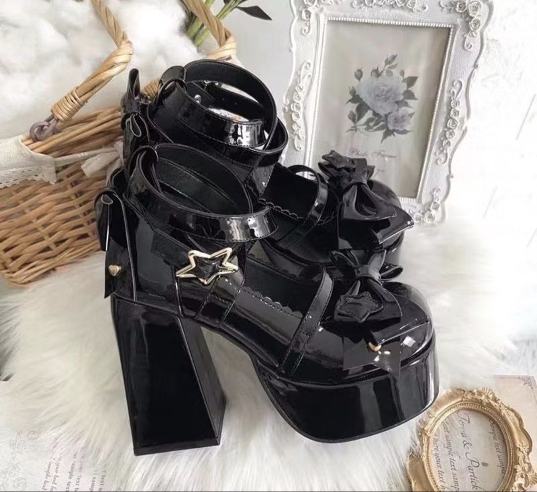 Lolita Shoes (Category: Heels) located in Baliuag. Submitted by kvrakulu (Listing ID 1460424580, Image 1). Description: bought from Girl Lolita on orange app, has minor defects/flaws. Check photos for reference please manage expectations! size 39 Buy at your own risk, box isn’t in 10/10 condition :) mop: gcash mod: jnt.