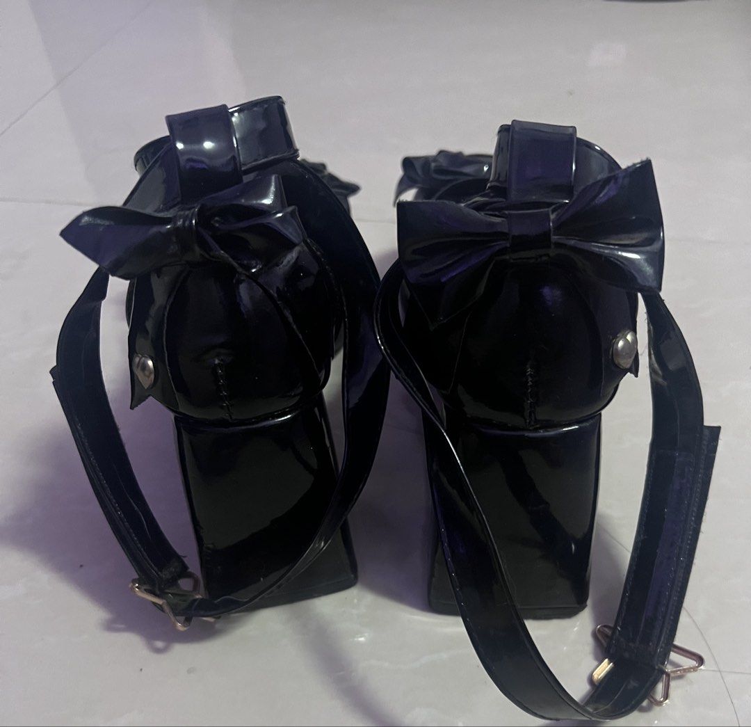 Lolita Shoes (Category: Heels) located in Baliuag. Submitted by kvrakulu (Listing ID 1460424580, Image 2). Description: bought from Girl Lolita on orange app, has minor defects/flaws. Check photos for reference please manage expectations! size 39 Buy at your own risk, box isn’t in 10/10 condition :) mop: gcash mod: jnt.