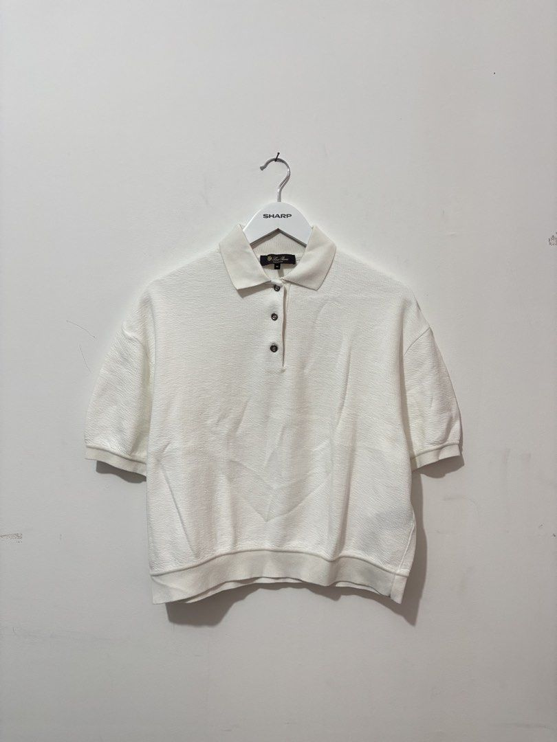 Loro Piana (Category: Tshirts & Polo Shirts ) located in Manila. Submitted by kingblaize (Listing ID 1460492416, Image 3). Description: vintage or archived Loro Piana women’s knitted polo shirt.
