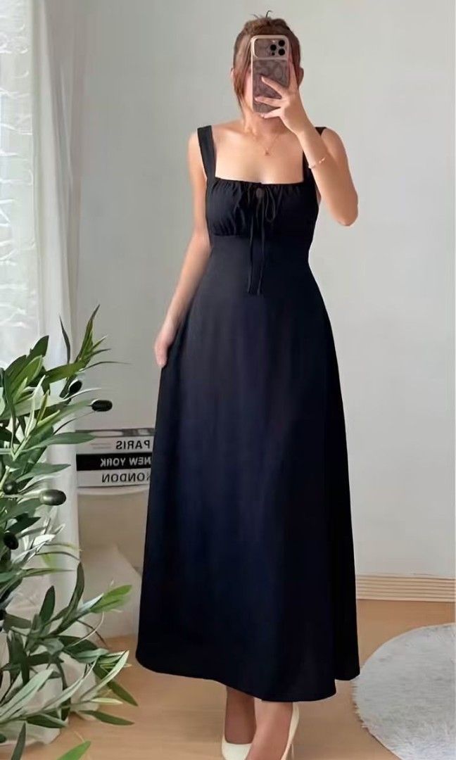 LORRAIN PLAIN MAXI DRESS (Category: Dresses) located in Cainta. Submitted by agirlnamedkatkatII (Listing ID 1460356070, Image 3). Description: LORRAINE PLAIN MAXI DRESS P320.00 FREESIZE CAN FIT FROM SMALL-SEMI LARGE FABRIC: CREPE FABRIC NOTE: PLEASE PROVIDE 2ND AND 3RD COLOR OPTIONS.