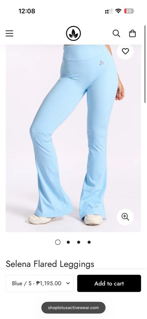 Lotus Activewear Selena Flared Leggings (Category: Activewear) located in Quezon City. Submitted by thrifts_mnl. (Listing ID 1460336692, Image 1). Description: Check the website for sizing and details Brand new without tag never worn.