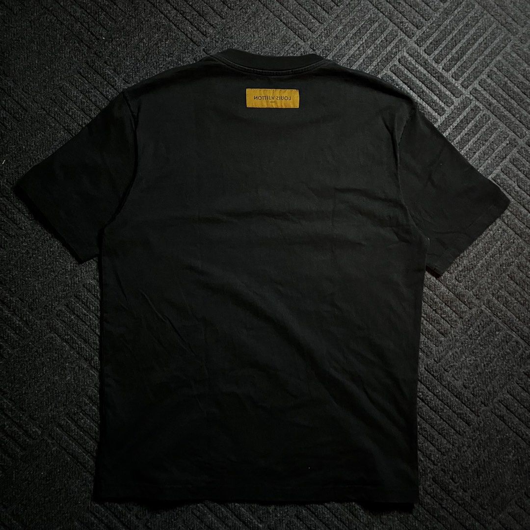 Louis Vuitton Embossed LV Tee (Category: Tshirts & Polo Shirts ) located in Davao. Submitted by archived.status (Listing ID 1460481691, Image 3). Description: COLOR MAY VARY DUE TO LIGHTING‼️ Condition: 9.5/10 Color rate: 9.5/10 Issue: N/A Size Large best fit Width 22 Length 30.