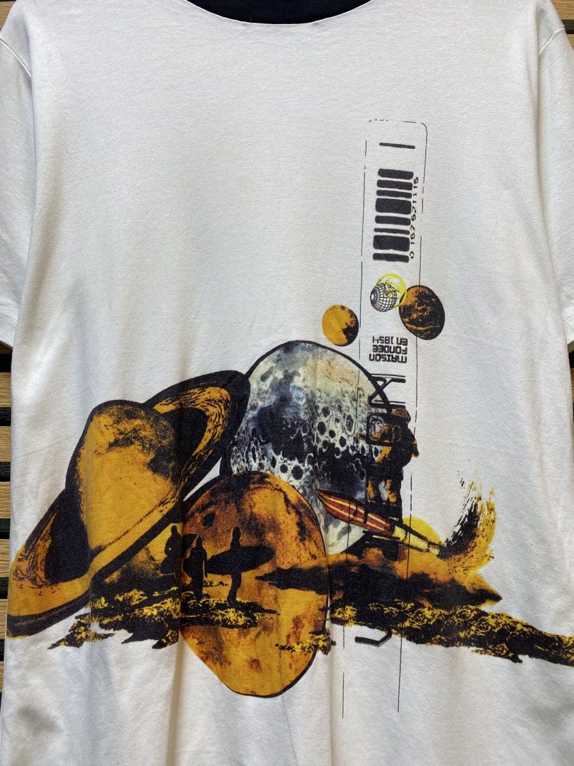 LOUIS VUITTON GRAPHIC TEE (Category: Tshirts & Polo Shirts ) located in Makati City. Submitted by drip.poww (Listing ID 1460469297, Image 3). Description: - Authentic Louis Vuitton - Color: White - Size: Meduim - Dimes: 21x28 - Authentic - Excellent condition - Need wash, fresh from bale - Material: 100% Cotton Please don’t expect too much—these are thrifted (ukay) items. 😊 !!STILL NEGOTIABLE!!.
