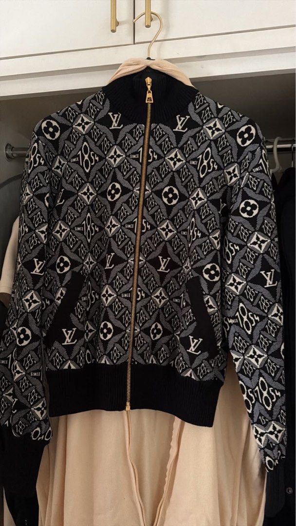Louis Vuitton Monogram Track Jacket (Category: Coats, Jackets and Outerwear) located in Quezon City. Submitted by adnct (Listing ID 1460352724, Image 1). Description: Only used this twice. .